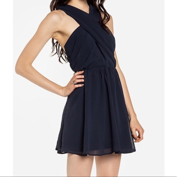 keepsake navy dress